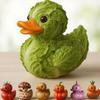 Kawaii Vegetable Resin Duck Figurines - Cute Anime Desk Decor and Gift