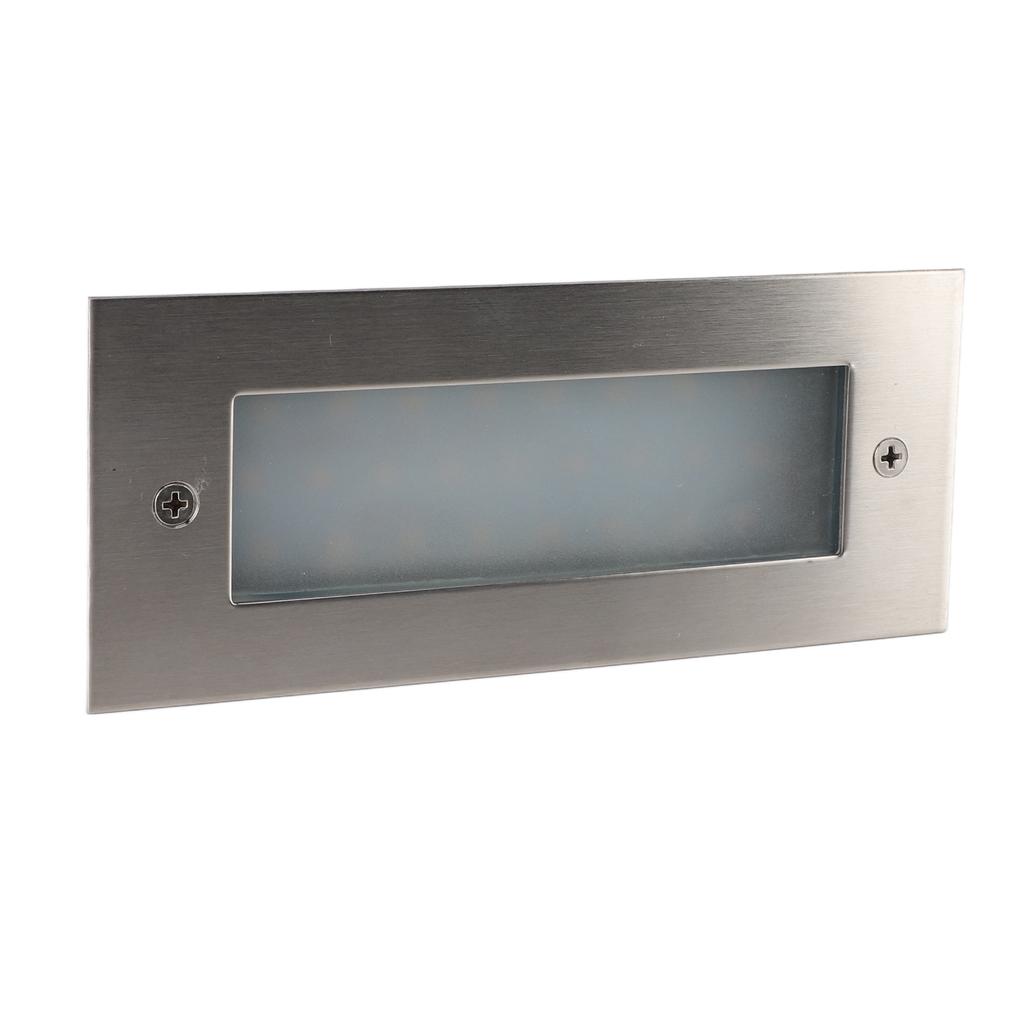 LED Step Light Indoor Outdoor Aluminum Alloy Waterproof Embedded Stair Wall Light 85 To 265V