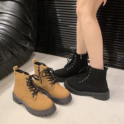 Winter Round Toe Sexy Comfortable Anti Slip Casual Knight Boots Fashionable New Thick Soled Midsole Short Boots for Women