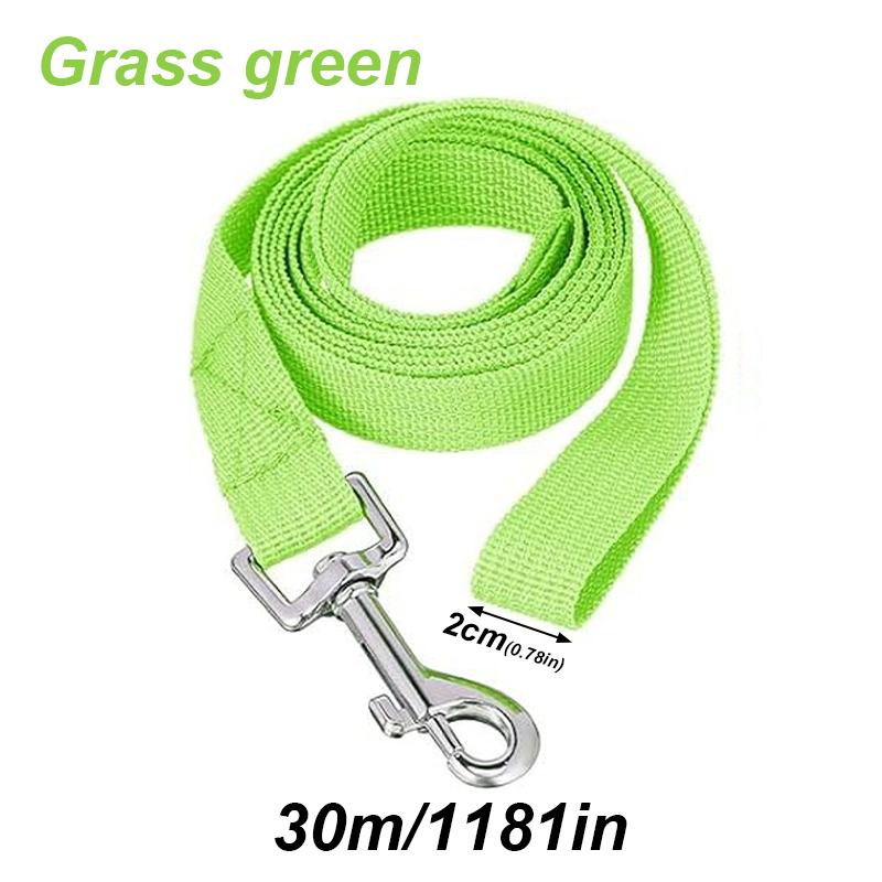 30 м Длинная Веревка Полипропилен Питомец Маленькая Большая Собака Выгул Однотонный Поводок для Питомца Тяговый Трос Прочные Поводки из Полипропиленового Волокна