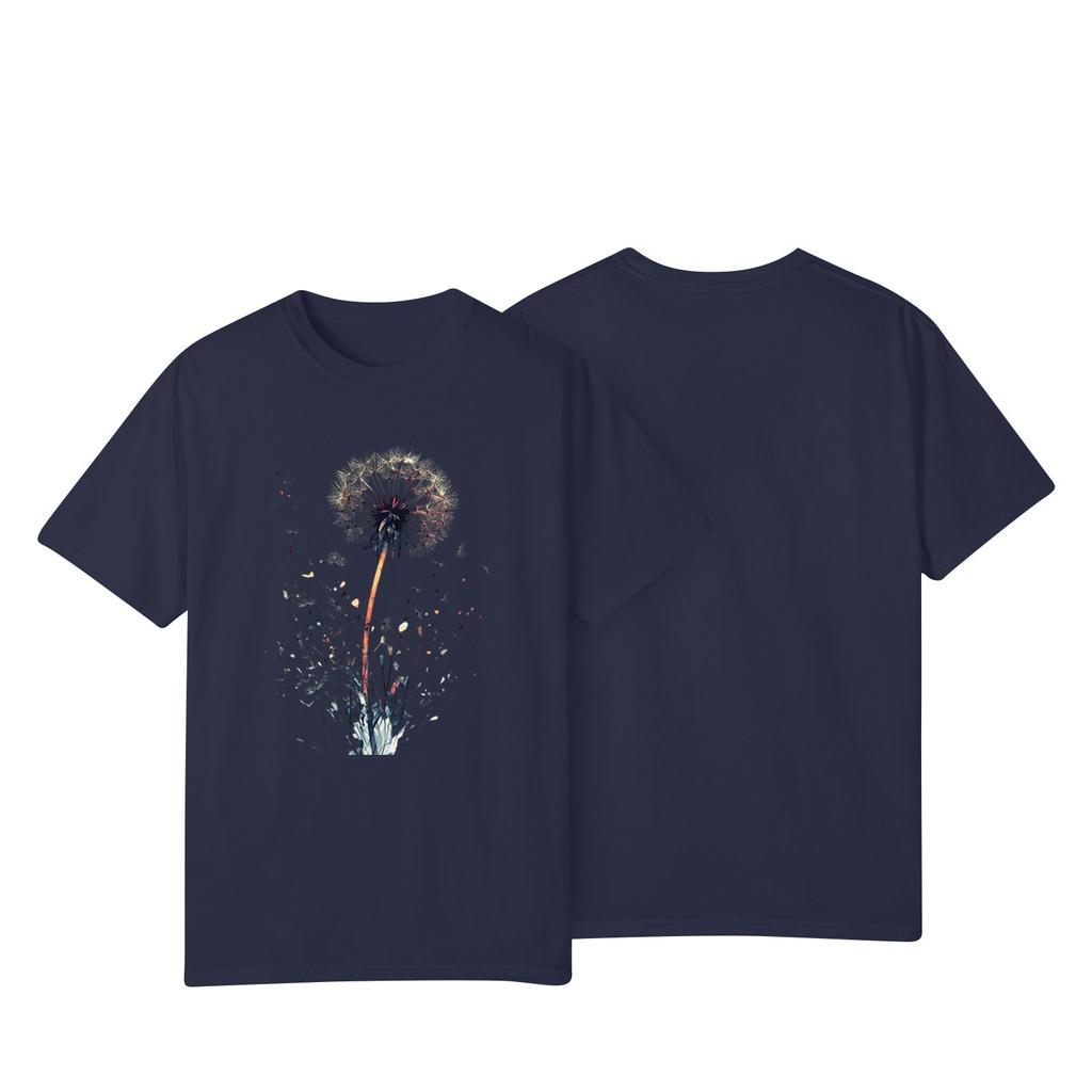 Женская повседневная футболка с принтом подсолнухов Street Slim Fit с коротким рукавом