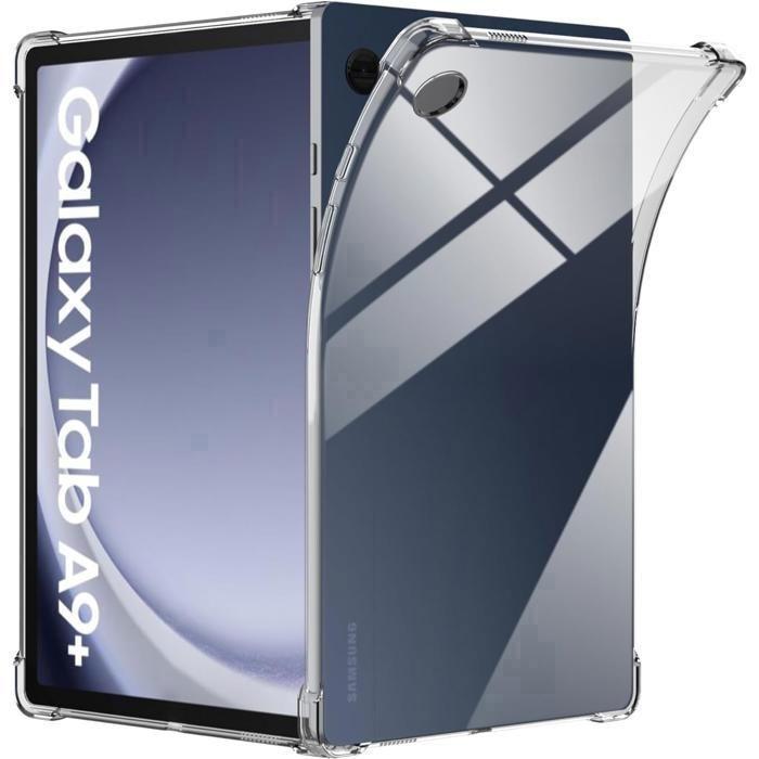 Coque pour Samsung Galaxy Tab A9 PLUS 2023 - Antichoc Protection TPU Souple Transparent Phonillico