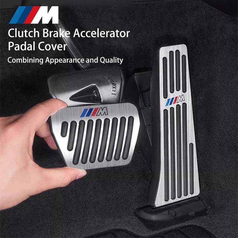 2pcs Car Foot Accelerator Brake Pedal Cover Accessories For BMW G30 G32 G01 G02 G05 G06 G07 G26 G23 G22 F40 F20 G08 G16 G15 G14 Y111