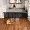 Retractable Pet Gate & Child Safety Rail: No-Drill, Indoor Stair Guard.