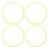 4Pcs Wheel Rim Protector Scratch Protection Self Adhesive Wheel Rim Guard Trim Rings Universal for 18 Inch Hub Yellow