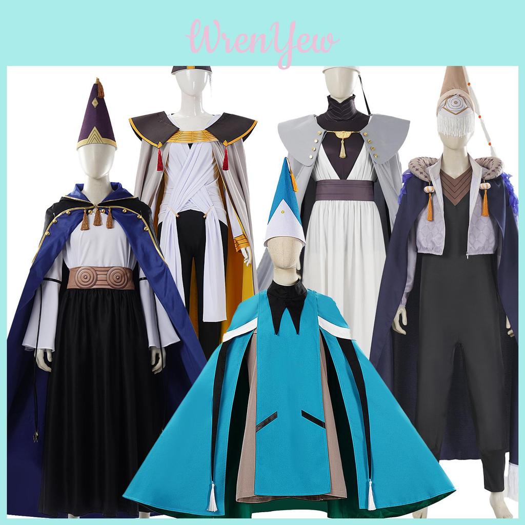 Костюм для косплея Witch Hat Atelier Qifrey из полиэстера для аниме-ролевых игр