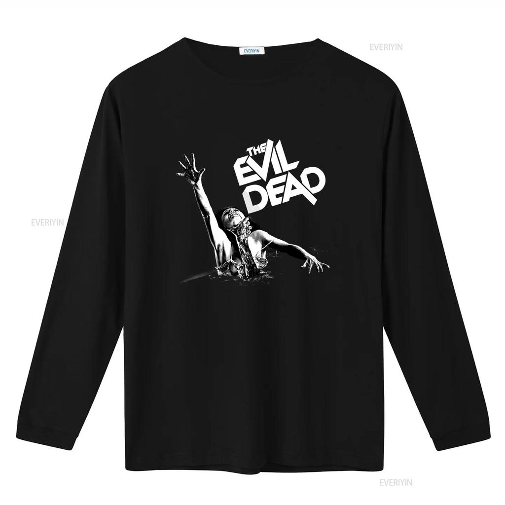Evil Dead Horror Movie T Shirt for Cool Print Cotton vintage Washed Soft Breathable Unisex Stylish Versatile Casual
