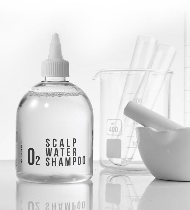 Alive:Lab O2 Scalp Water Shampoo – Refreshing Deep Scalp Cleansing Shampoo 350ml