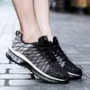 Fashion Air Cushion Running Shoes Ladies Mesh Breathable Walking Shoes for Women Red Sneakers Casual Lightweight Tennis Sports Shoes Man