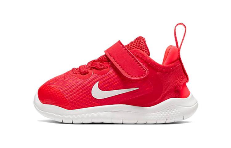 Nike Кроссовки для бега с липучками, низкие, красные, издание 2018 года, для младенцев и малышей AH3453-600