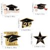 Elegant Graduation Caps Brooch Pin Beautifully Crafted Graduate Caps Pin Badge Adornment Enhancing Ceremony Attire