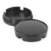 Rhinotuning Wheel Center Caps, 58mm Outer Diameter, 55mm Inner Diameter, ABS Center Covers, Set of 4