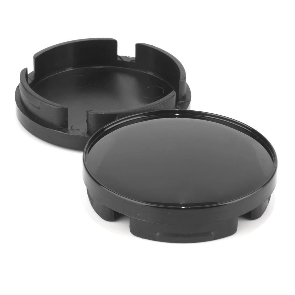 Rhinotuning Wheel Center Caps, 58mm Outer Diameter, 55mm Inner Diameter, ABS Center Covers, Set of 4