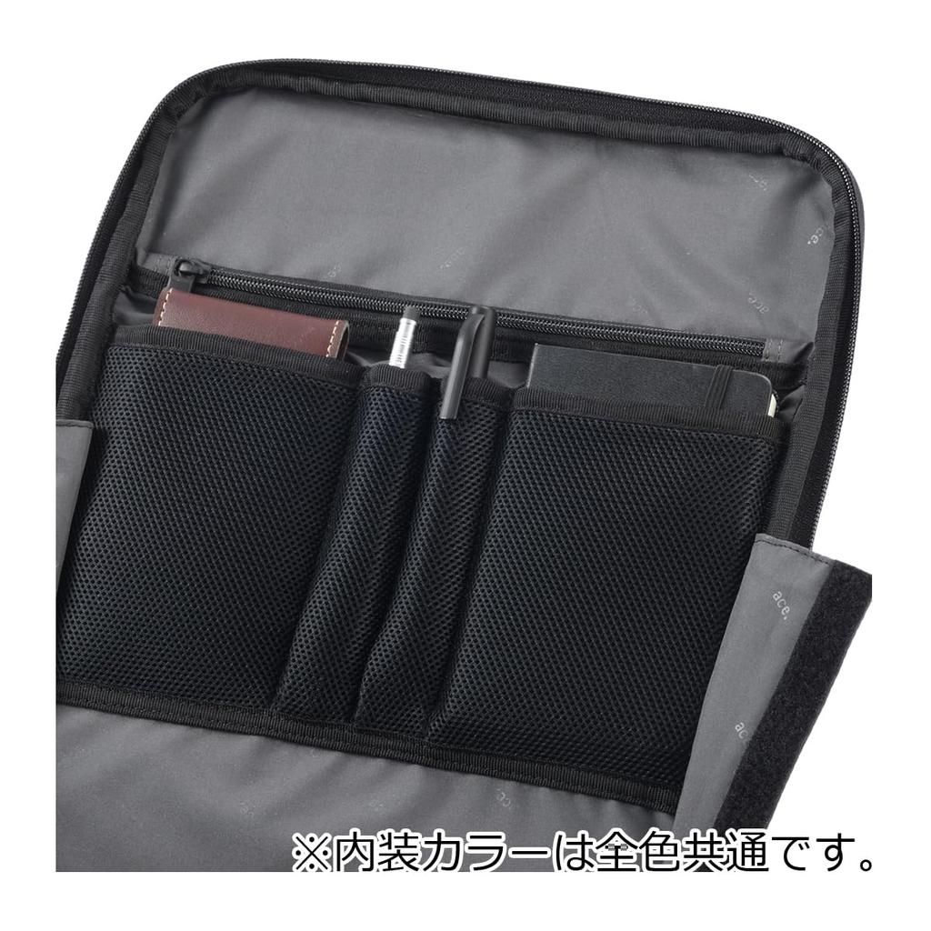 Business Backpack Inch PC Storage A4 Compatible Wide Harness Included Chest Belt Included 2 Air Chambers Silent Zipper Setup Possible Made of Recycled