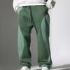 Мужские спортивные брюки с петлями, Повседневные брюки с цветными блоками, Мужские свободные брюки