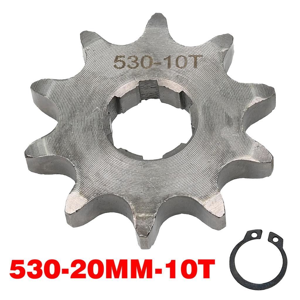 530# 20mm 10 11 12 13 14 15 16 17 18 19 20 21 T Front Engine Sprocket For Honda Lifan ZongShen YCF ATV Quad Dirt Pit bike Buggy