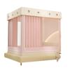 Blackout Anti-Fall Mosquito Net for Beds - Baby-Safe, Warm Bedroom Yurt Tent 