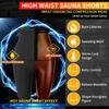 Sauna Sweat Shorts for Women High Waisted Slimming Shorts Workout Shapewear Waist Trainer Body Shaper Thigh Slimmer Pants