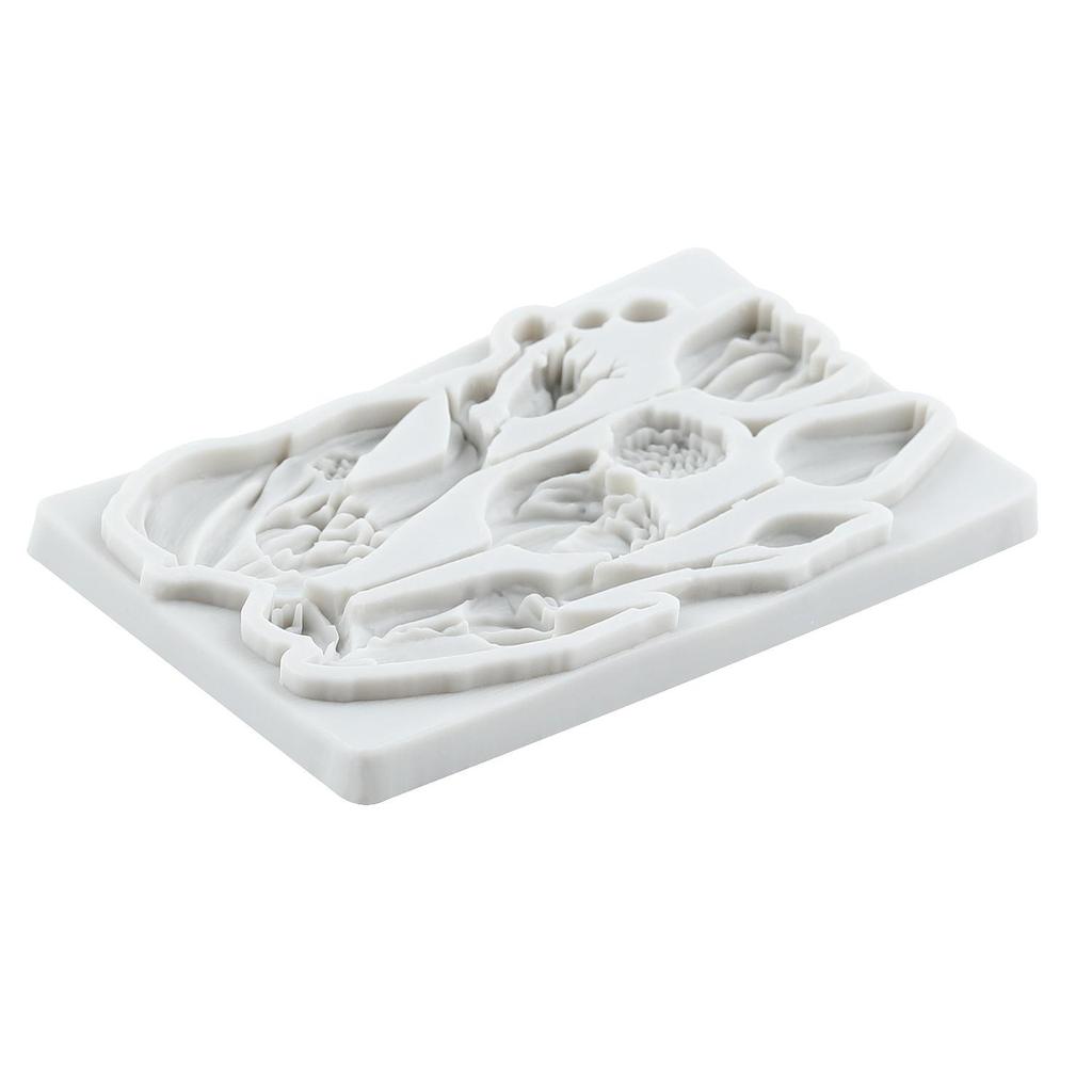 Силиконовая форма для цветка тюльпана Формы для мастики тюльпана Инструменты для украшения торта Топпер для кекса Конфета Сахарное ремесло Гам-паста Полимерная глина