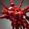 MG 1/100 Алый Лотос Провиденс Модель-конструктор Меха Фигурки Действия Настольное Украшение Кукла Мальчик Головоломка Игрушка Коллекционный Подарок