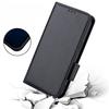 Ulefone Note 12P Flip Case, Wallet Litchi Magnet, Black