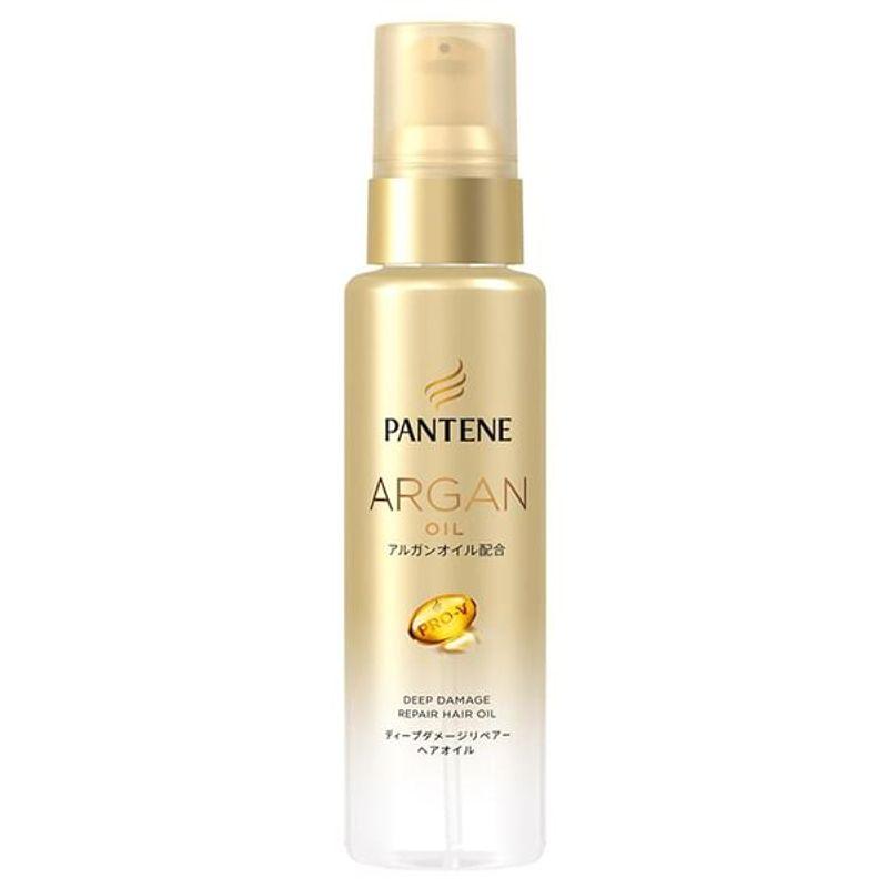 PANTENE Япония - Масло для волос с аргановым маслом для глубокого восстановления поврежденных волос