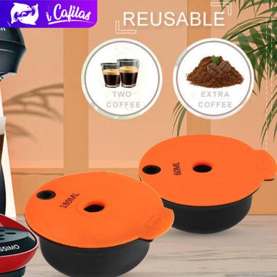 [YB01] 180/60 мл многоразовые капсулы для кофе Tassimoo, фильтр для чашки, кофеварка для эспрессо, крема, многоразовая, экологически чистая для машины BOSCH-s Tassimoo