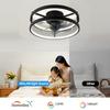 IRALAN Smart Ceiling Fan with Lights Remote Control Bedroom Decor Ventilator Lamp Silent Chandelier Fan Focus LED Ceiling Lamp