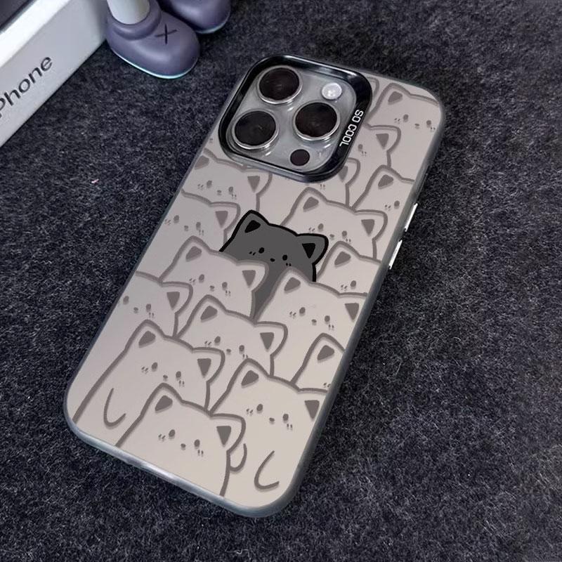 Милый мультяшный животный граффити медведь чехол для телефона для Samsung Galaxy S22 S23 S24 Ultra S25 S20 Plus S21 FE Защита камеры Покрытие Чехол