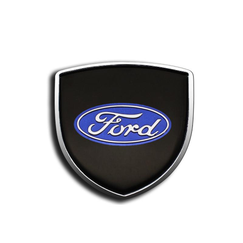 3D Metal Emblem Badge Sticker Decal Auto Accessory For Ford Focus Mondeo Kuga Fiesta MK7 Escort Explorer Edge 2 4 MK2