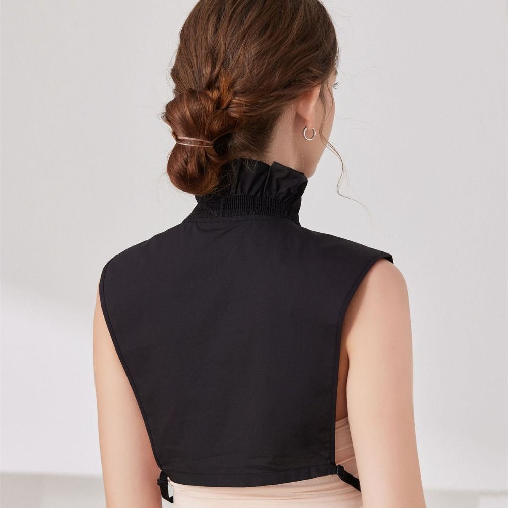 Solid Color False Collar Cotton Removable Collar Beautiful Fake Collar Sweater