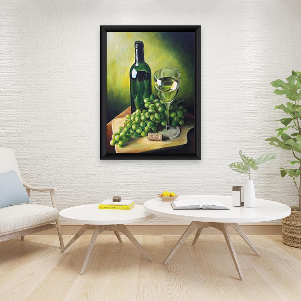 DIY алмазная живопись фрукты полная квадратная дрель Алмазная вышивка цветы картина Алмазная мозаика кухня настенное искусство домашний декор