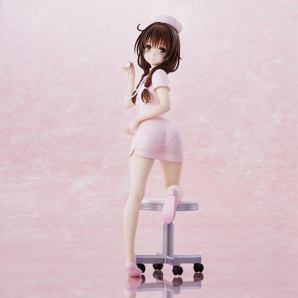 Mikan Yuki Nurse Costume PVC ABS Painted Complete Figure "To LOVE-Ru Darkness" Non-scale &