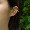 FANTASTIC PLANET cubic ribbon earcuff
