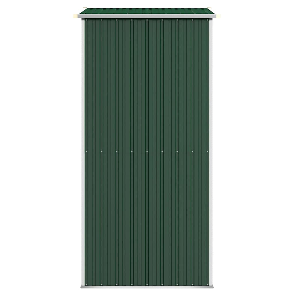 Garden Shed Green 192 x 108 x 223 cm Galvanized Steel