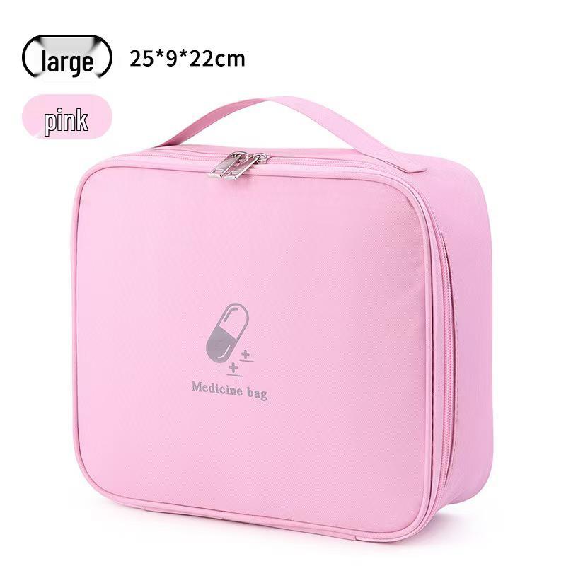 Travel Medical First Aid Kit: Portable Emergency Health Pack for Home, Outdoor, Kids, Students.