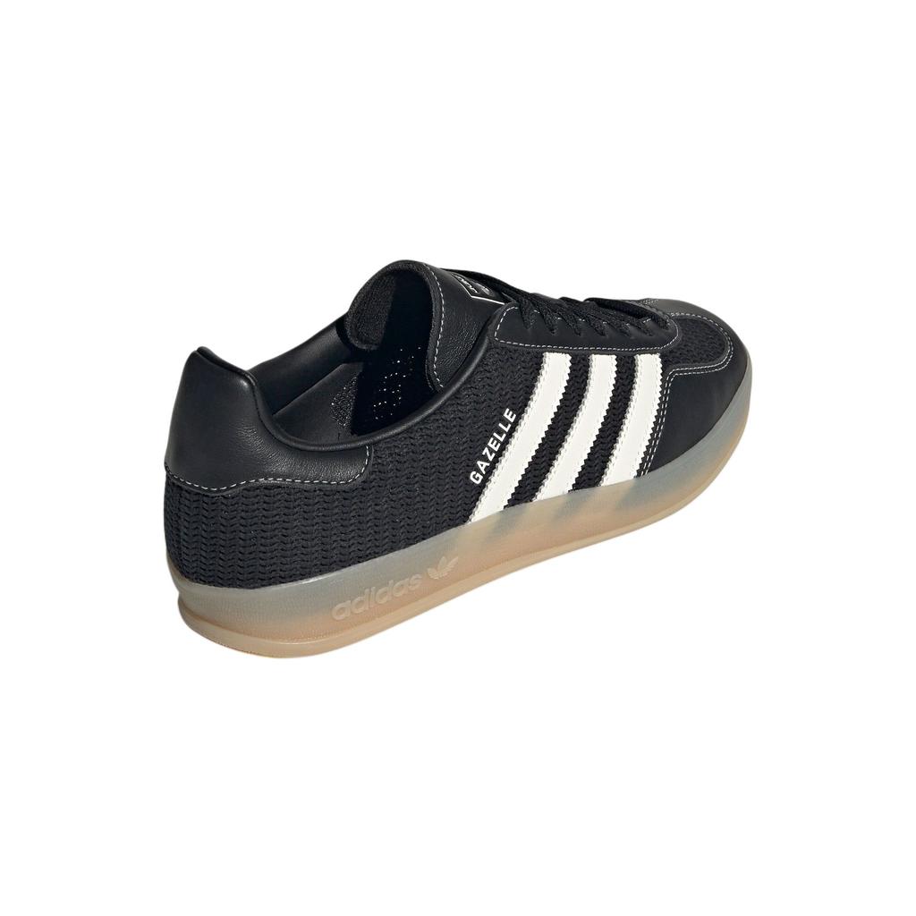 adidas Оригинальные Gazelle Indoor Удобные Универсальные Мягкие Прочные Низкие Кроссовки Унисекс Кроссовки Черные JQ7084