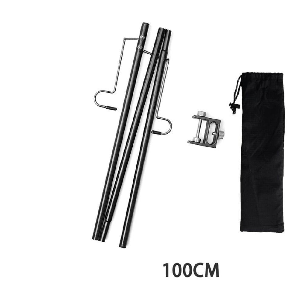 Lamp Post Pole Light Holder Foldable Lantern Stand Fishing Light Pole Camping Post Pole Lamp Pole