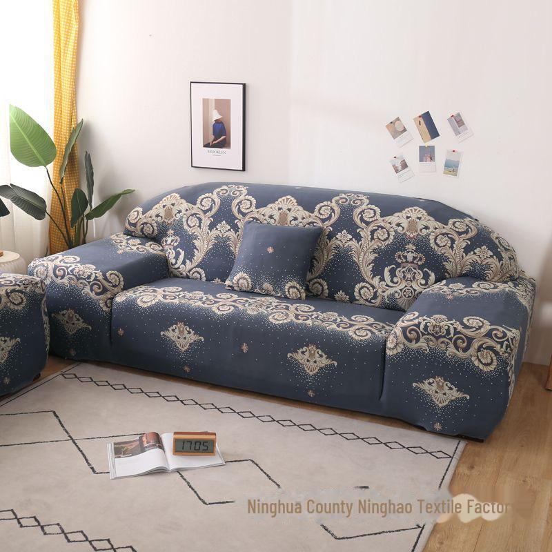 Эластичный нескользящий чехол для дивана Cross-Border – комплексный дизайн