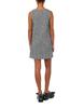 Moschino Wool Blend Herringbone Dress