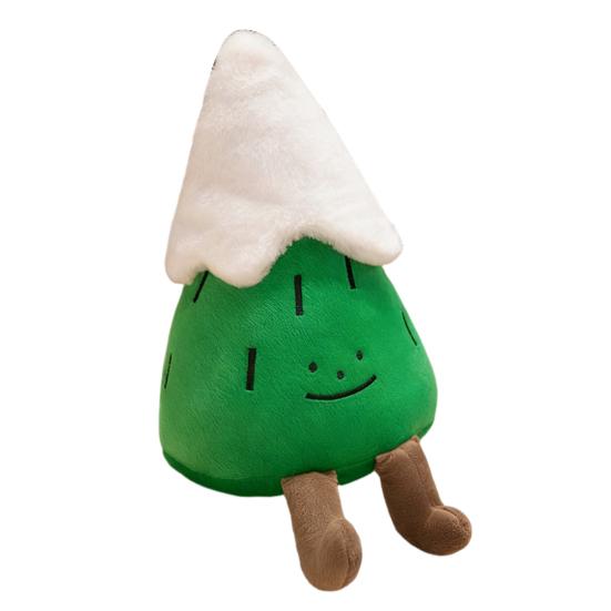 Плюшевая кукла-елка, мягкая набивная игрушка, подушка, декор для книжной полки на Рождество, реквизит для праздничной вечеринки, детский подарок