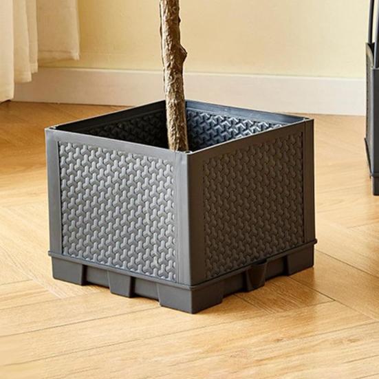 Ящик для цветов с решеткой Автоматический полив Простая сборка Приподнятая садовая грядка Всепогодный безопасный посадочный ящик для вьющихся вертикальных растений