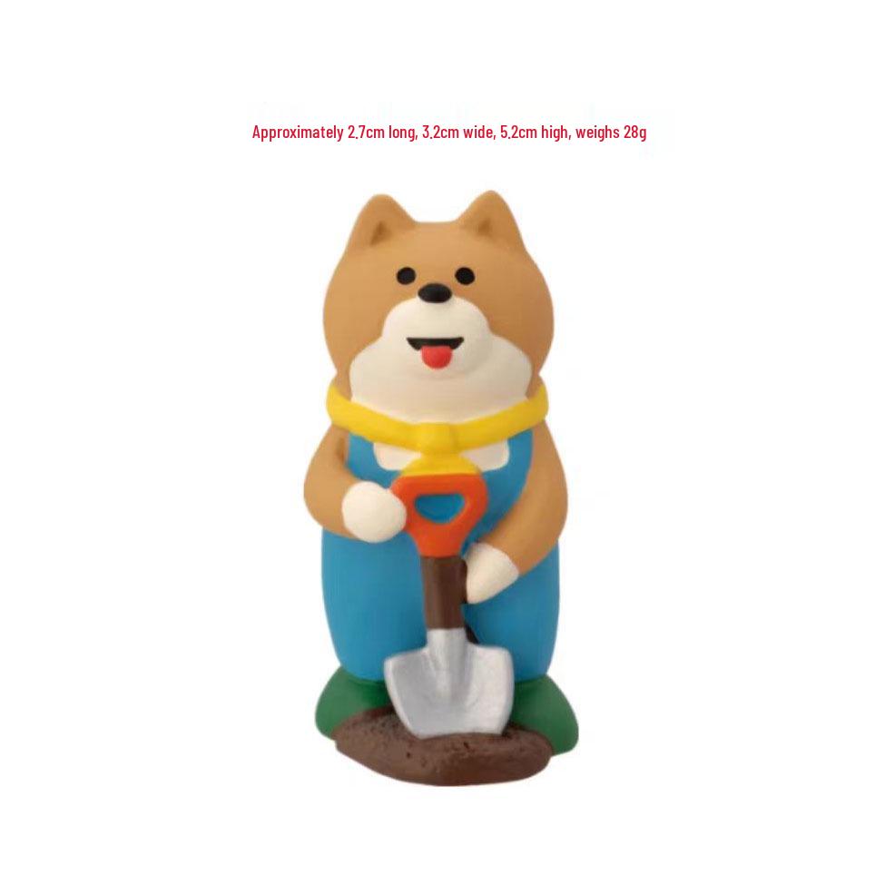 ZAKKA Фигурка кошки из смолы: Креативное настольное украшение и модный подарок