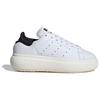 Adidas Stan Smith Platform White Black Women Sneakers Cloud-White Off-White Core-Black IE0450