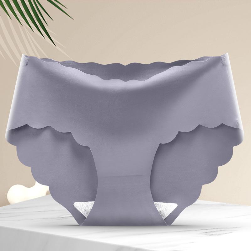 Трусики Ice Silk женские хлопковые треугольные брюки большого размера