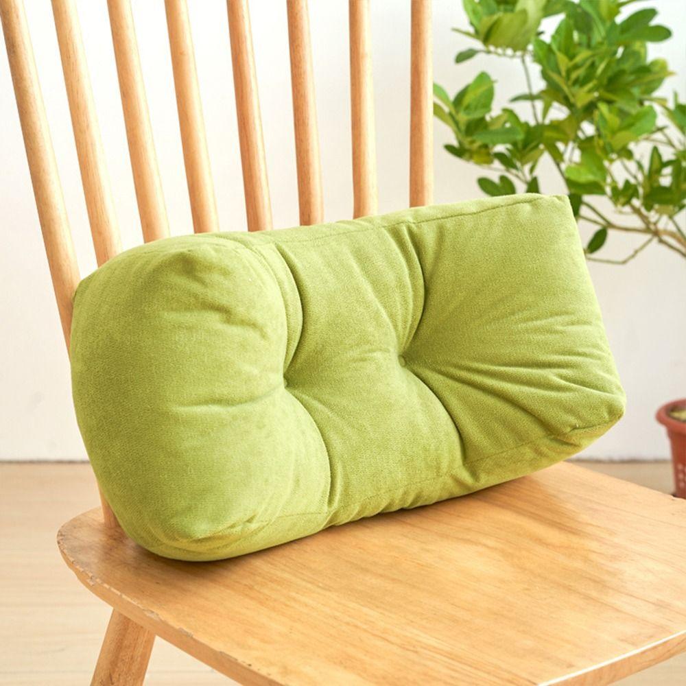 35x16x20cm Ergonomic Back Pillow Comfortable Low Back Pain Relief Chair Cushion for Car Seat Bed