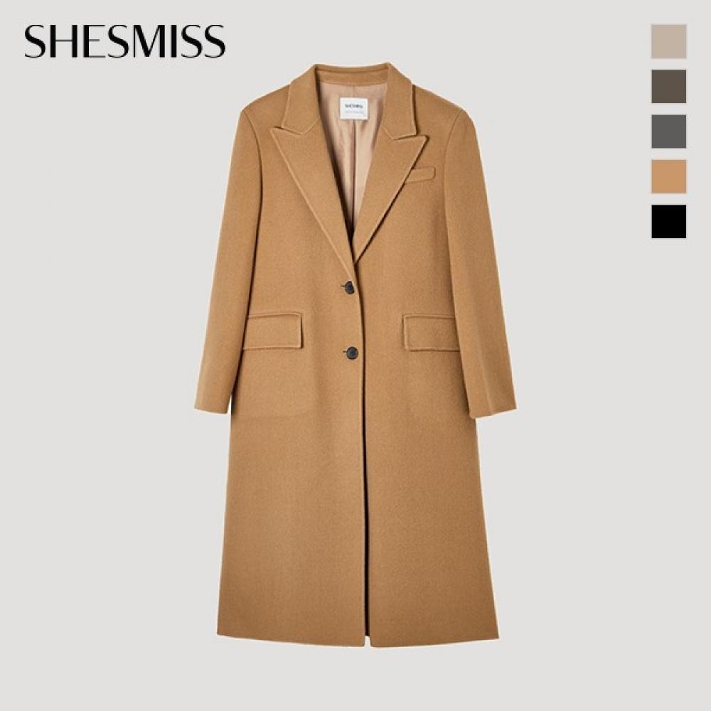  She S miss шерстяное пальто ручной работы на двух пуговицах Swhcto42020