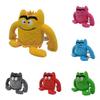 Monster Rangi Rangli Yumshoq Qo'g'irchoq Bolalar Chaqaloqni Yaxshi Ko'radigan His-Tuyg'ular Yumshoq O'yinchoq To'ldirilgan