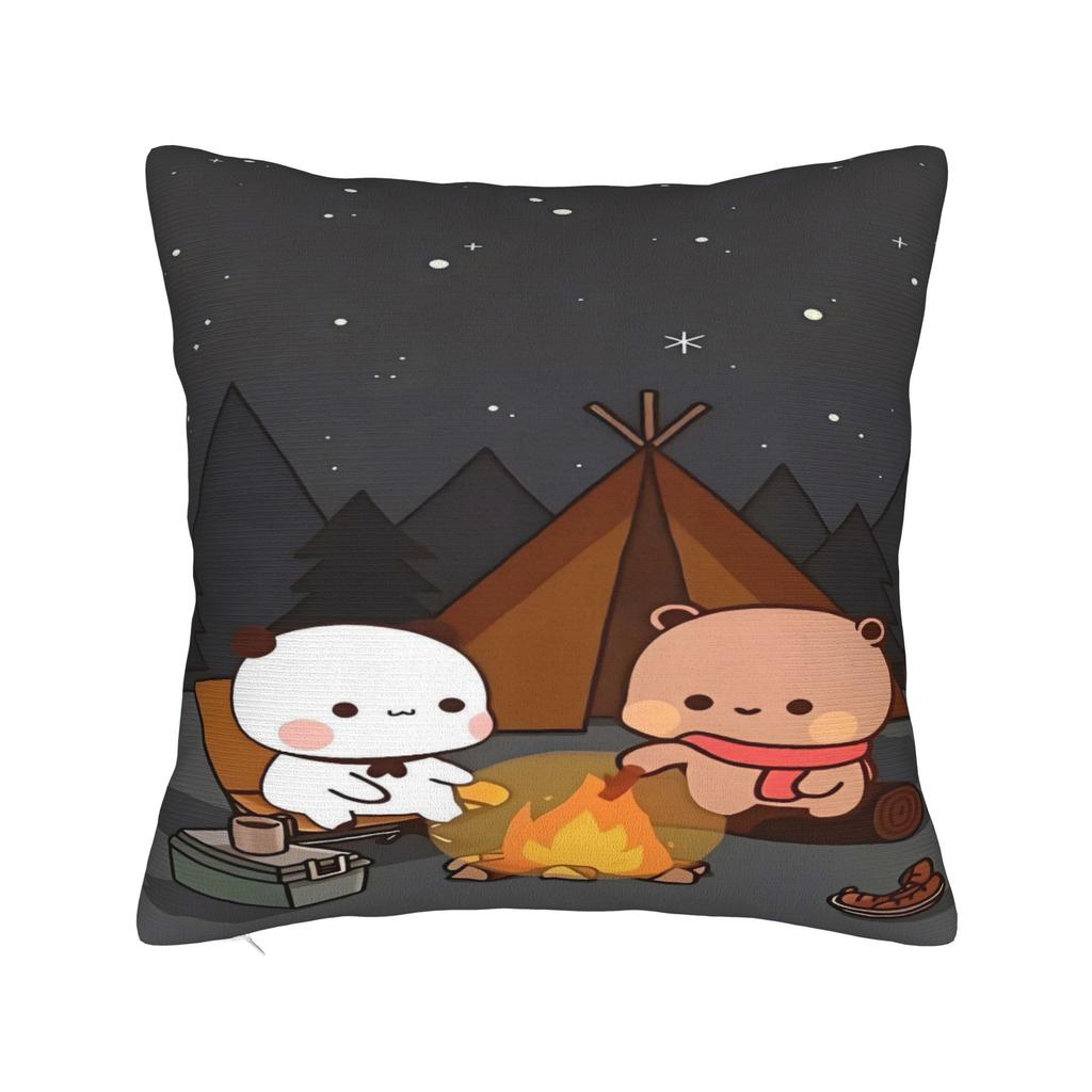 Наволочка Бубу и Дуду Мягкая наволочка-подушка Милая забавная наволочка для свадебной вечеринки, домашнего декора