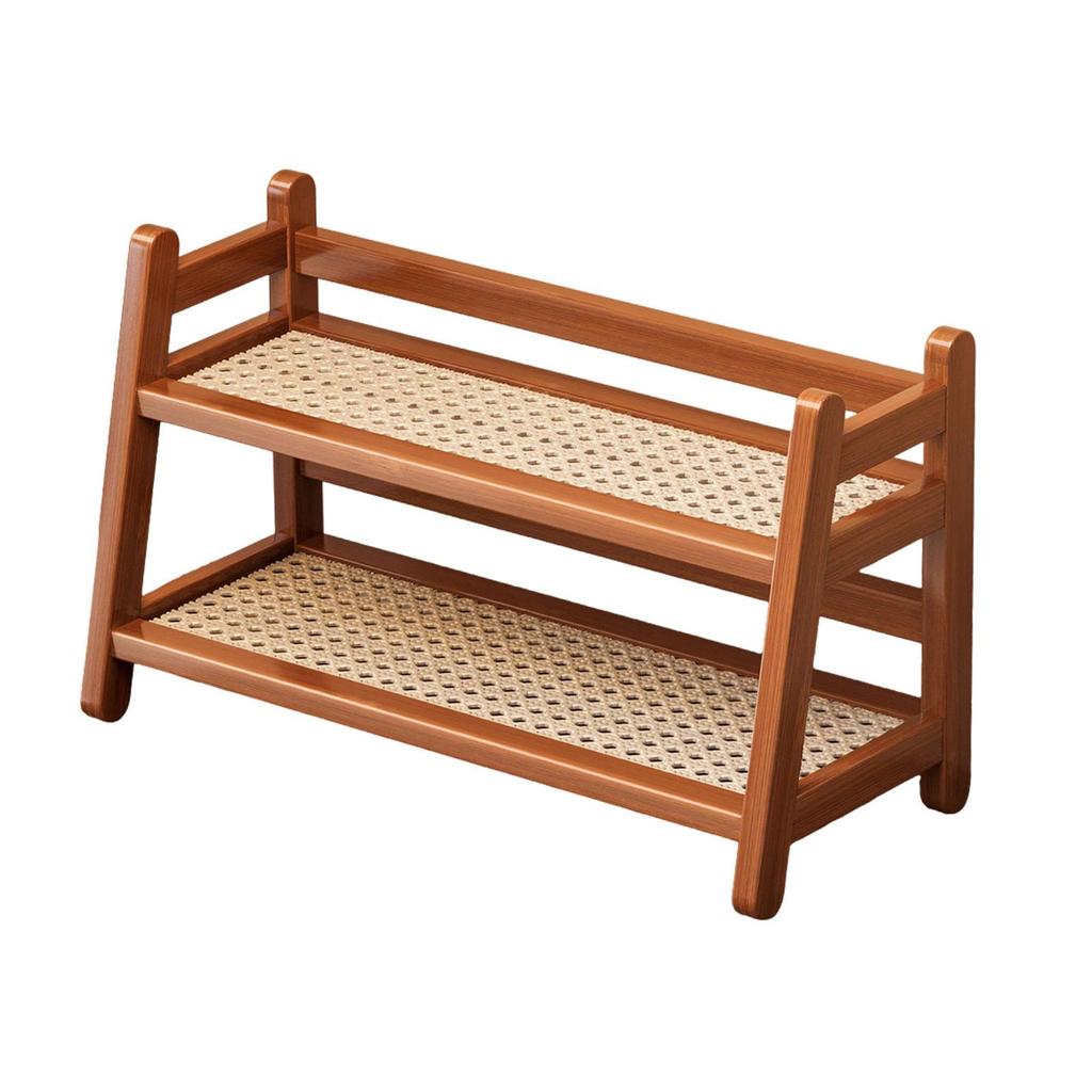 Water Cup Display Rack Practical Modern Seasoning Rack Multipurpose 2 Layer Storage Shelf for Office Home Coffee Bar Accessories